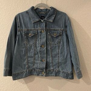 Gap lightweight denim jacket.